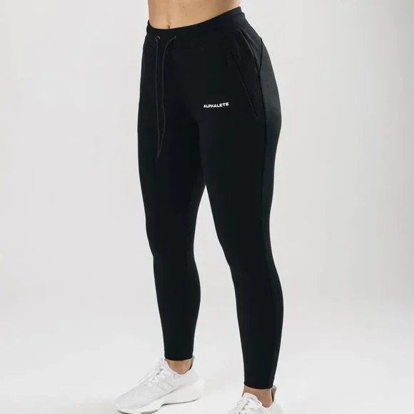 Alphalete, Pants & Jumpsuits, New Alphalete Womens Essential Core Jogger  Black